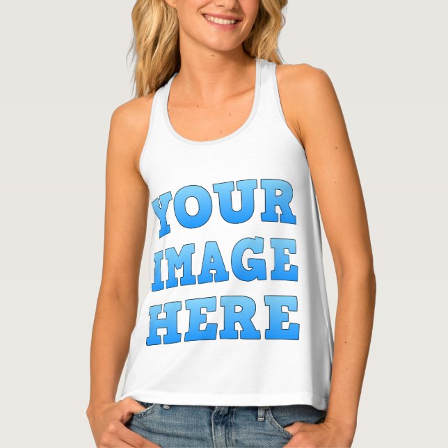 Design Your Own Women's All-Over Print Tank Top (Front)
