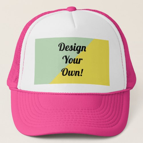 Design Your Personalise Gift Trucker Hat