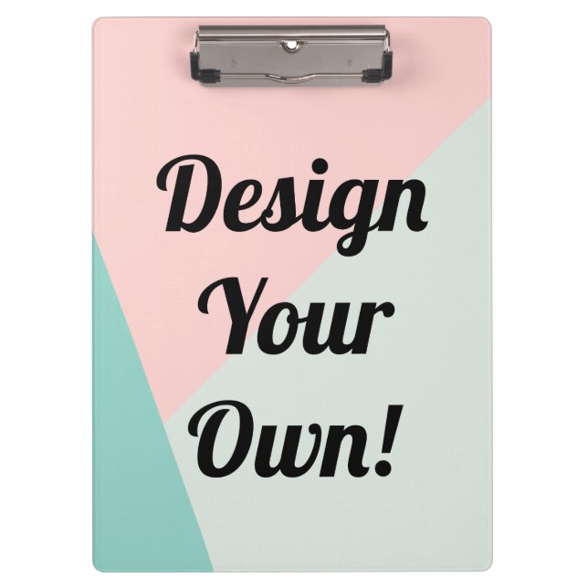 Design Your Personalized Gifts Clipboard (Front)