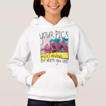 Design your Sweatshirt! Personalized Photo Kids Hoodie