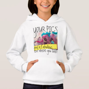 Design your Sweatshirt! Personalized Photo Kids Hoodie