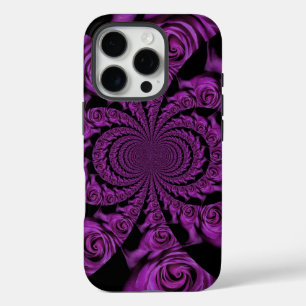 Design your Valentine Purple Passion Kaleidoscope iPhone 16 Pro Case