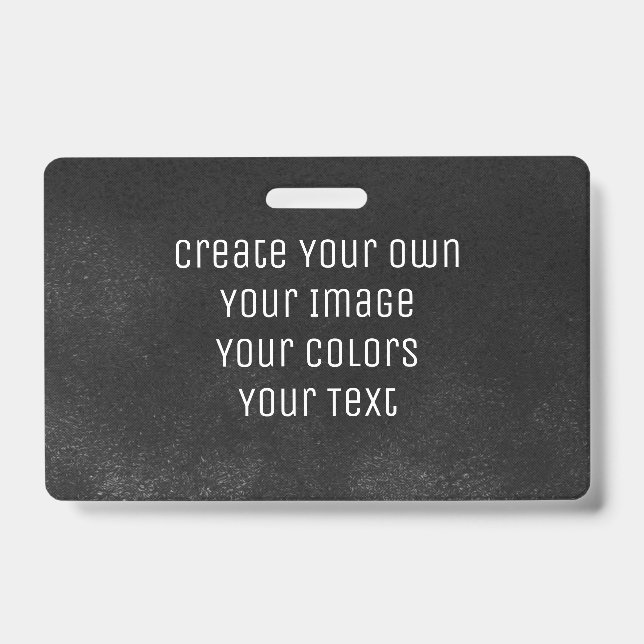 Design Your Way - Create Your Own Badge (Front)