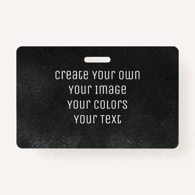 Design Your Way - Create Your Own Badge (Front)