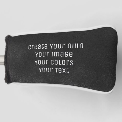 Design Your Way _ Create Your Own Golf Head Cover