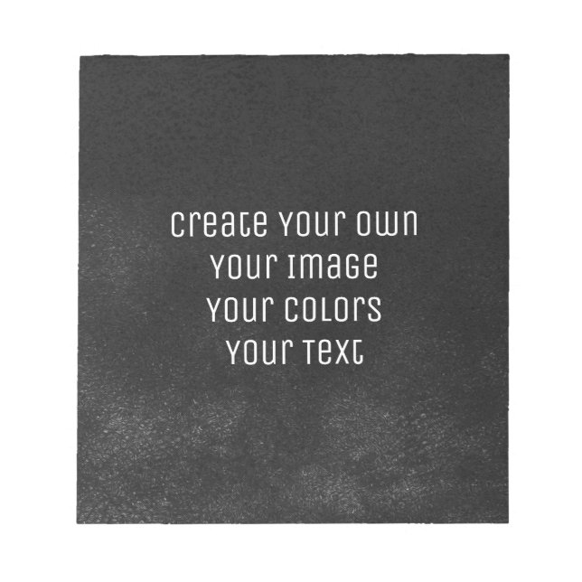 Design Your Way - Create Your Own Notepad (Front)