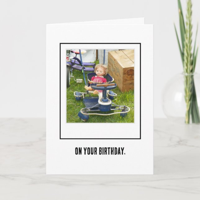 Designated Driver Birthday Card (Front)