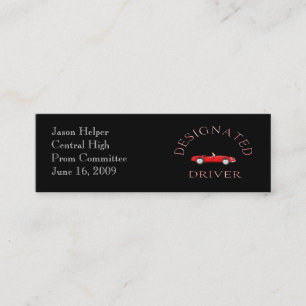 Designated Driver Business Card