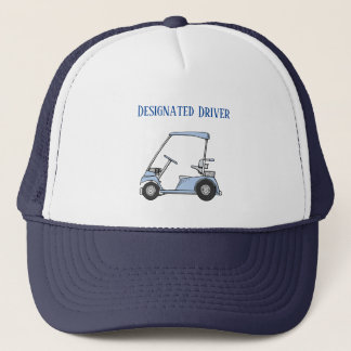 Designated Driver Funny GOLF Trucker Hat