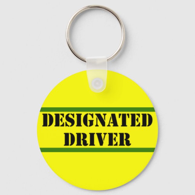 Designated Driver Keychain (Front)