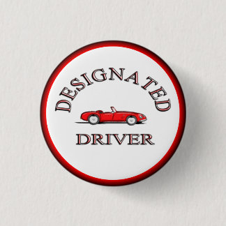 Designated Driver Pinback Button