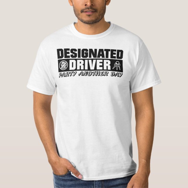 Designated Driver T-Shirt (Front)
