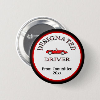 Designated Driver with Year Button