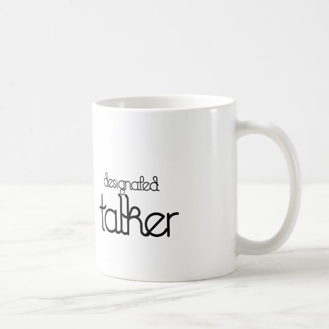 Designated Talker Mug (Right)