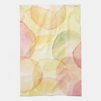 Designed abstract background with watercolor kitchen towel