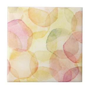 Designed abstract background with watercolor tile