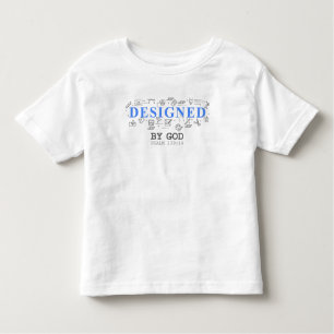 Designed By God – Men & Boys Christian Faith Psalm Toddler T-shirt