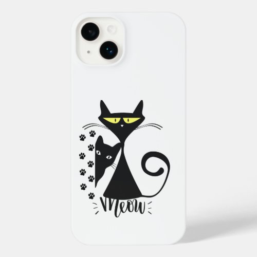 Designed by my annoying cat brother iPhone 14 plus case