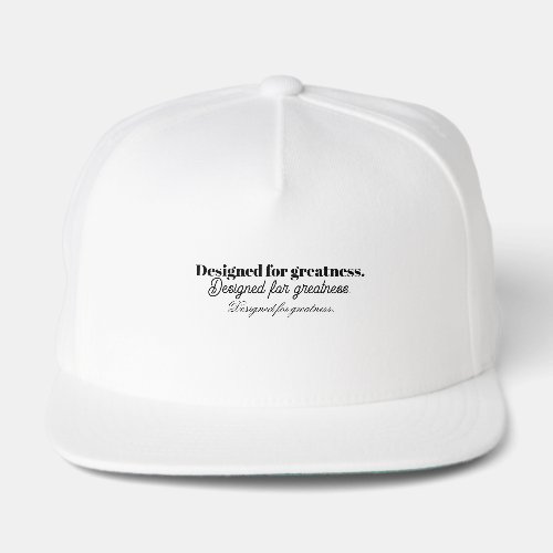 Designed for Greatness Hat | Triple Vertex