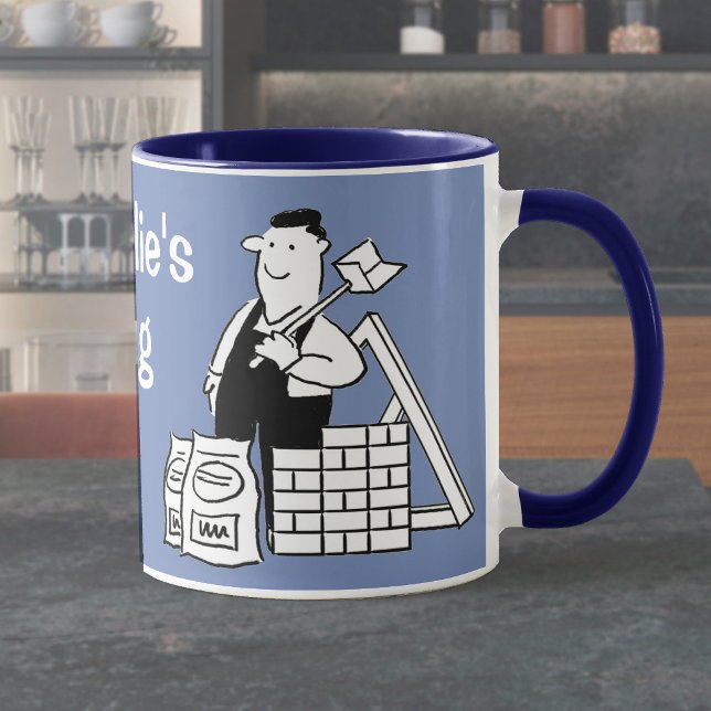Designed for the Builder. Construction Worker Mug (Creator Uploaded)