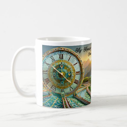 Designed for those who value time coffee mug