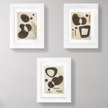 "Designed Stains" Abstract Art 5x7 Print Set