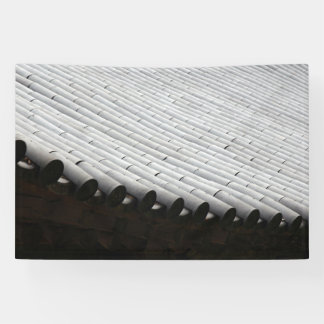 Designed with a photograph of South Korea, Printed Banner
