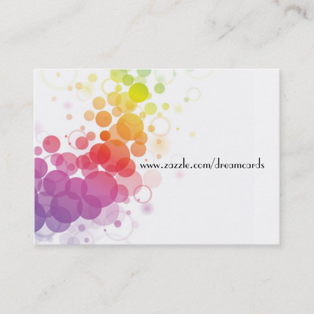 Designer Abstract Profile Cards (Front)