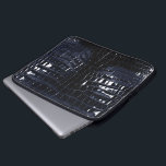 Designer Alligator Crocodile Skin Shiny Navy Blue Laptop Sleeve<br><div class="desc">Alligator/Crocodile Skin Shiny Navy Blue Design.</div>