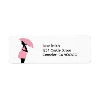 Designer Baby Shower [Pink] Label