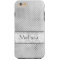 Designer Bling Damask Pattern Personalized -Silver
