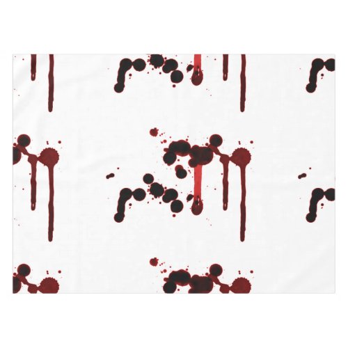 Designer Blood Splatter Tablecloth