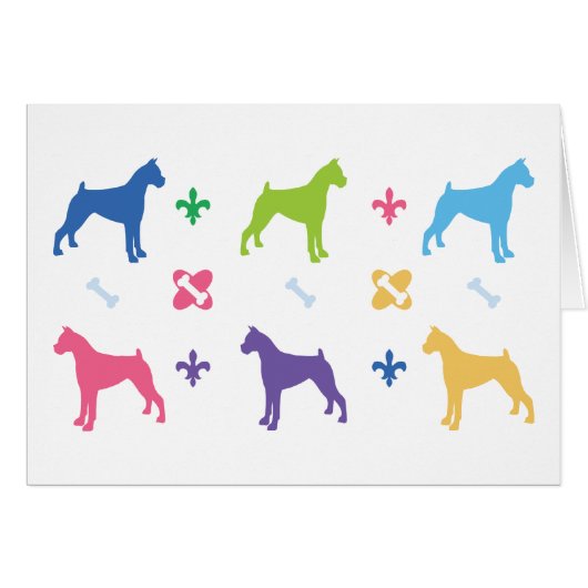Designer Boxer Print Cards (Front Horizontal)