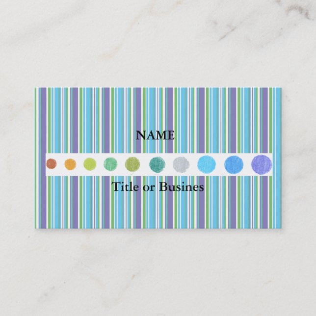 Designer Business Card template (Front)