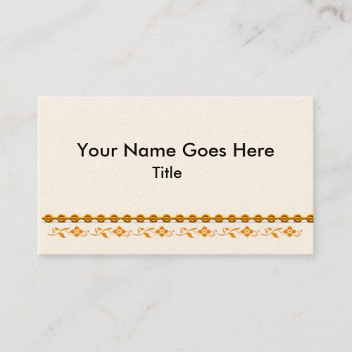 Designer Business Card Template