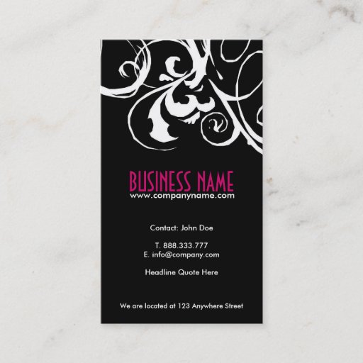 Customizable Designer Business Cards