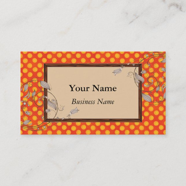 Designer Business Cards (Front)