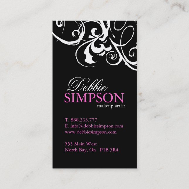 Designer Business Cards (Front)
