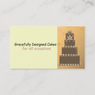 Designer Cakes Business Card