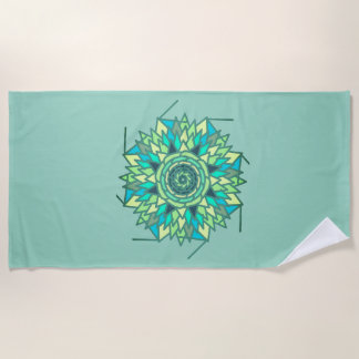 designer ceiling beach towel