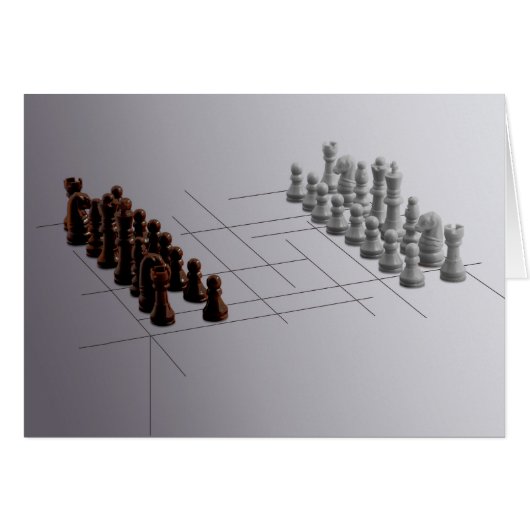 Designer chess cards (Front Horizontal)