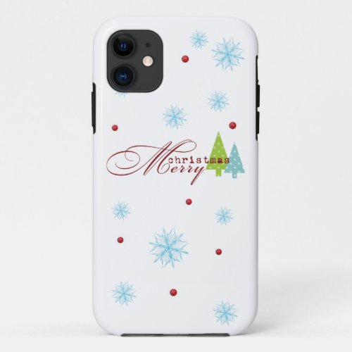 Designer Christmas iPhone Case