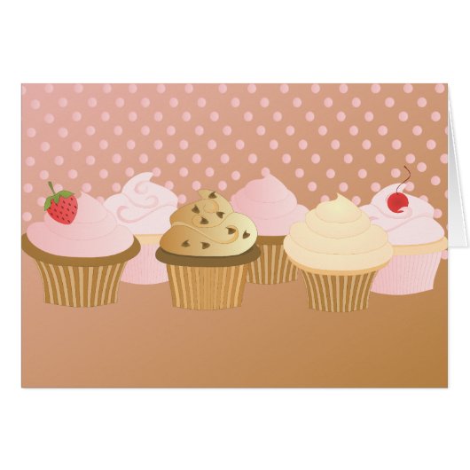 Designer Cupcakes Cards (Front Horizontal)