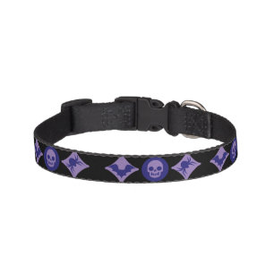 Designer Doggy Halloween! Louis V Inspired Skulls. Pet Collar