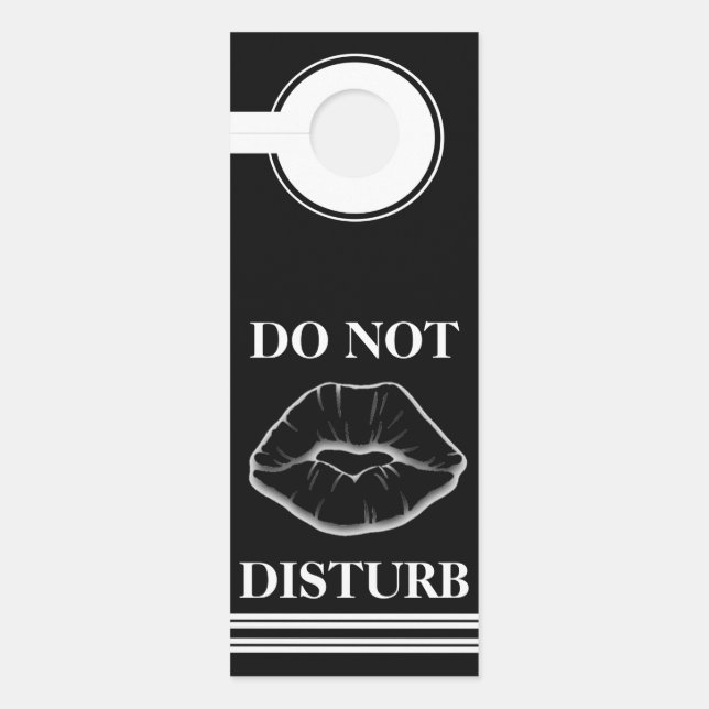 Designer Door Tag Door Hanger (Front)