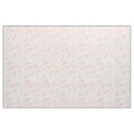 Designer Fabrics - Pink Flowers &amp; Off White - Gift Fabric