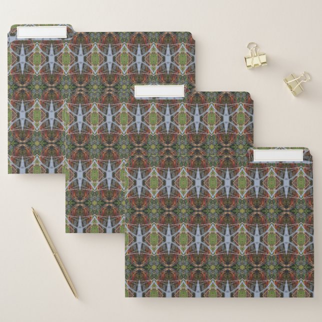 Designer File Folders Patterned Inside and Out (Set)
