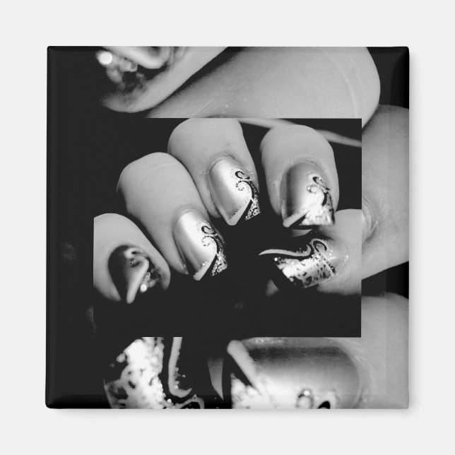 Designer Fingernails Magnet (Front)