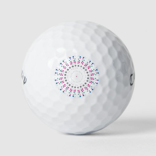Designer Golf Balls _12 pack  Easy to Identify