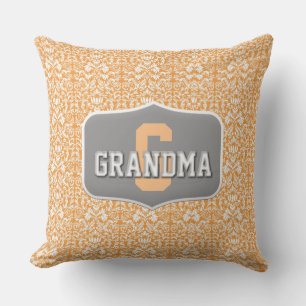 Designer Grandma Throw Pillow